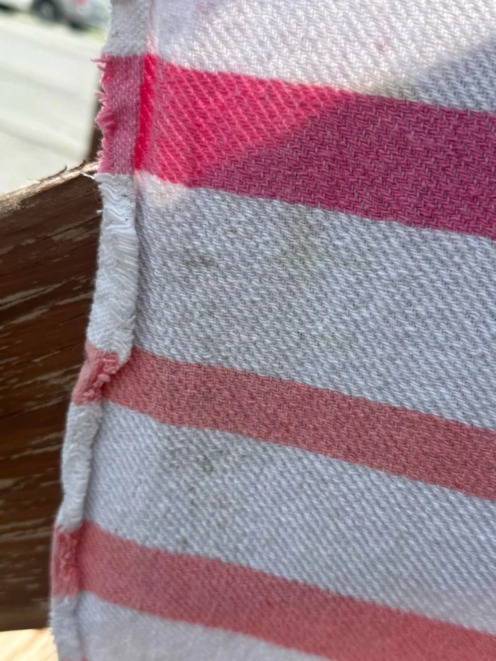 Victoria’s Secret Pink Striped Beach Towel/Blanket (2017)